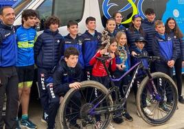 Cita muy especial para la Escuela de Ciclismo Salmantina en el Memorial Estela Domínguez