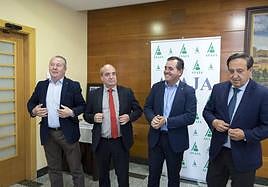 Juan Pedro Medina, en la XXXII Asamblea General de Socios de ASAJA Salamanca.