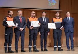 La entrega de medallas al Mérito de la Protección Ciudadana de Castilla y León.