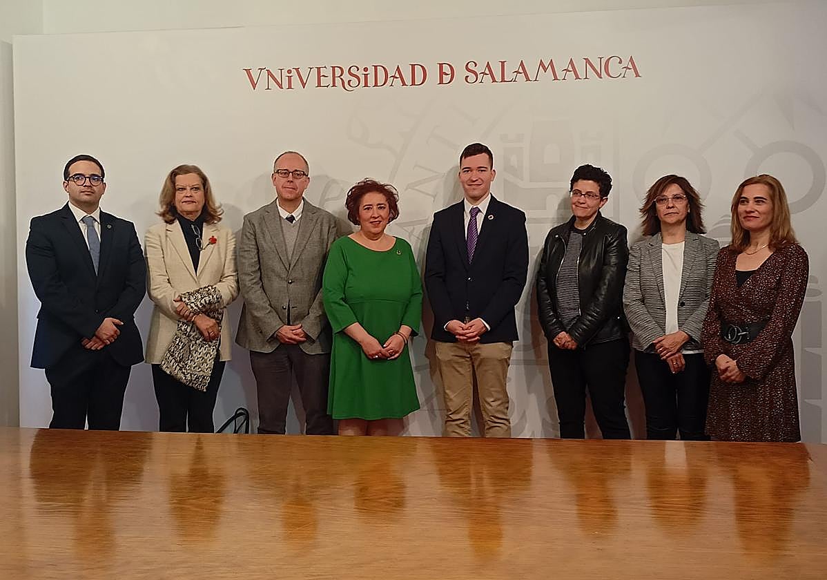 Grupo de investigadores de la Universidad de Salamanca.