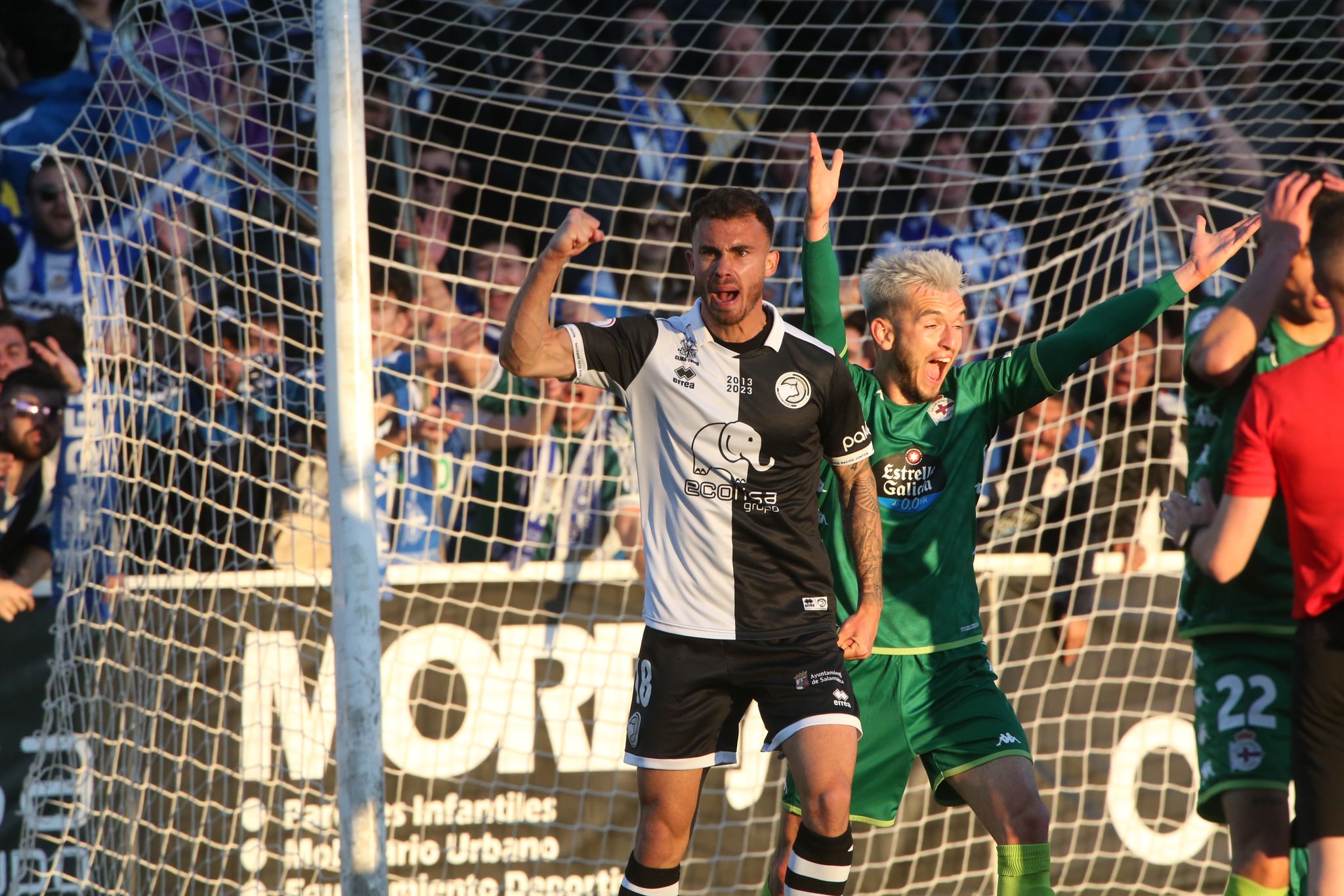 Gran remontada de Unionistas ante el Deportivo de La Coruña (2-1)