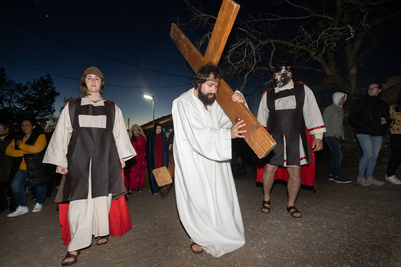 Representación de La Pasión en La Atalaya