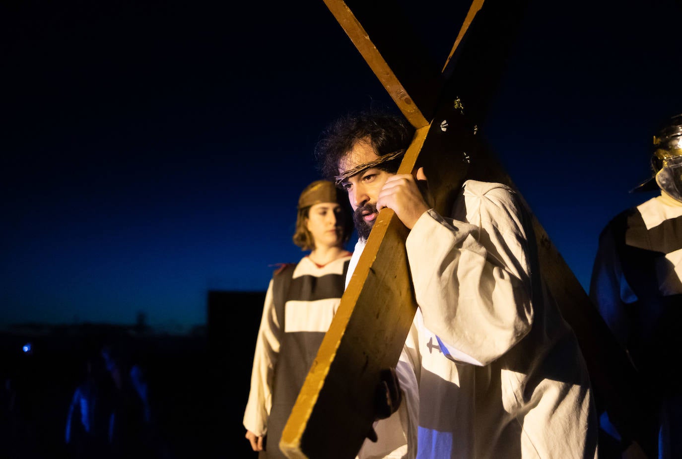 Representación de La Pasión en La Atalaya