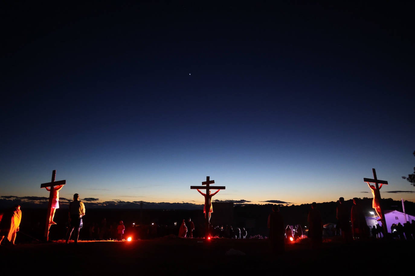 Representación de La Pasión en La Atalaya