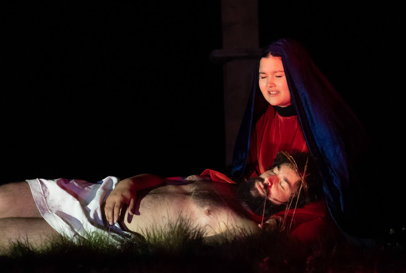 Representación de La Pasión en La Atalaya