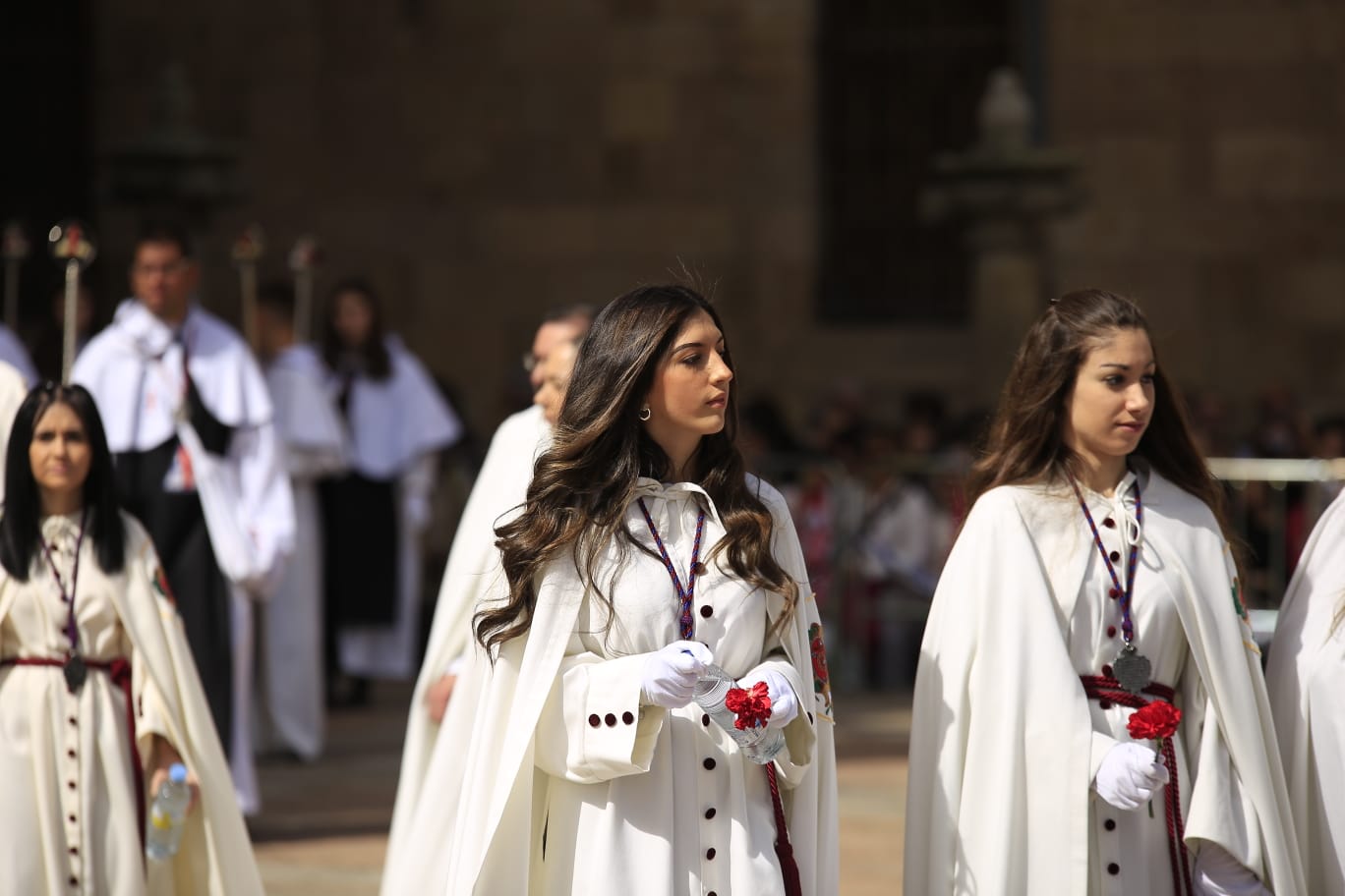 El tradicional Encuentro culmina la Semana Santa salmantina