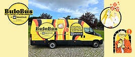 Imagen del BuloBus que se desplazara por el país.