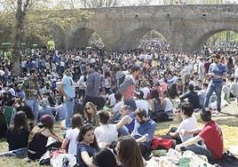 Imagen de archivo del Lunes de Aguas salmantino.