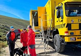 Operativo para la reanudación de la búsqueda de José Antonio Martínez en la Sierra de Béjar.