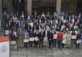 La Universidad de Salamanca premia a los mejores estudiantes del curso 2021/22.