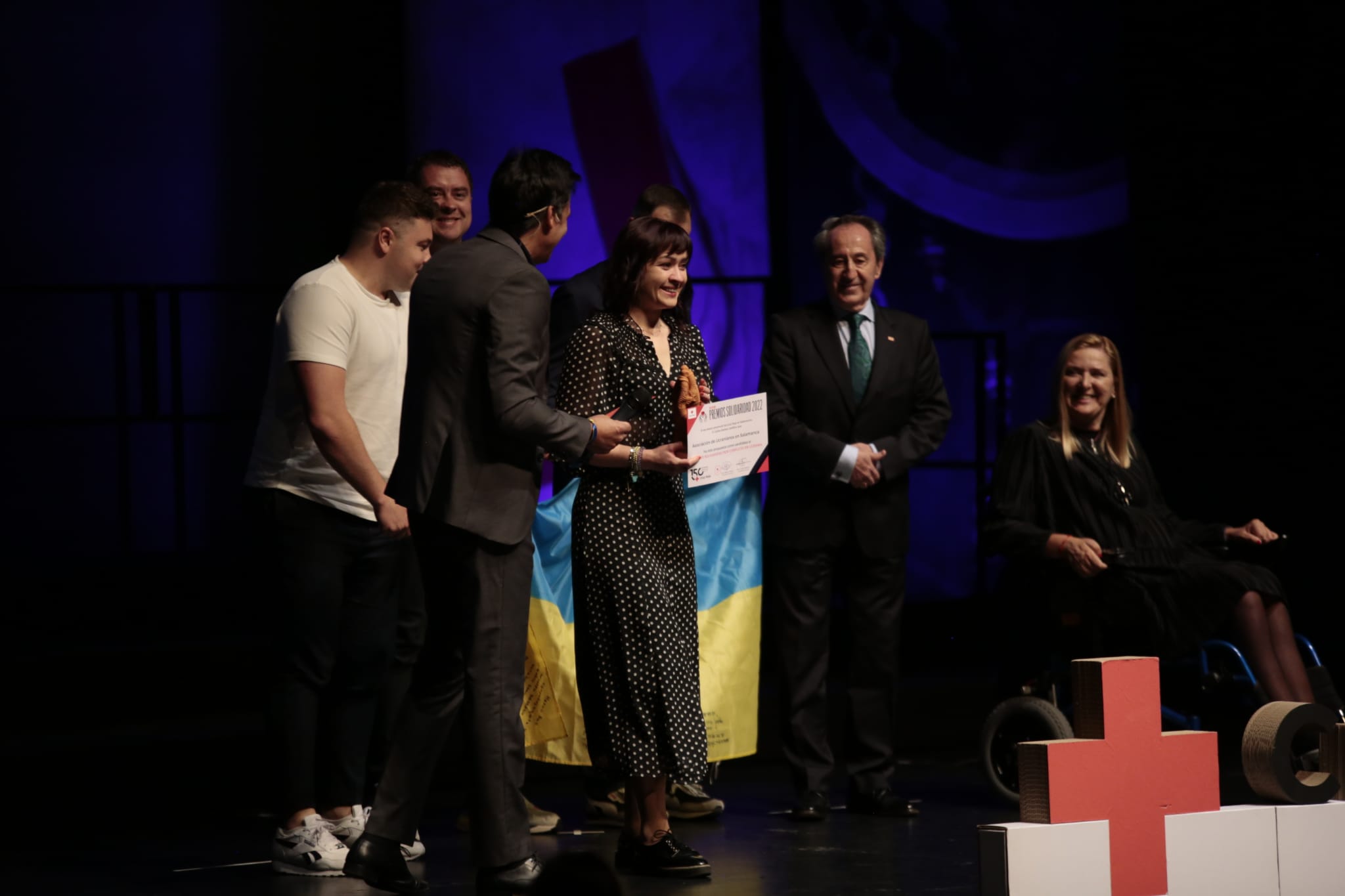 La solidaridad con Ucrania brilla en la gala de Cruz Roja