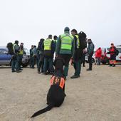 Los perros que buscaron a Marta del Castillo intentan localizar al montañero desaparecido en Béjar