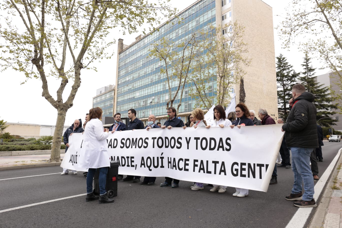 Los usuarios claman contra la privatización de los servicios sanitarios