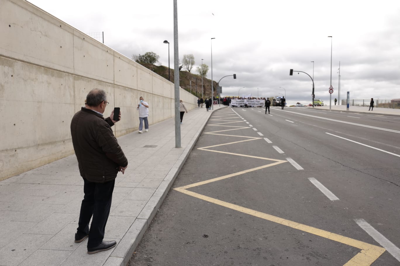 Los usuarios claman contra la privatización de los servicios sanitarios
