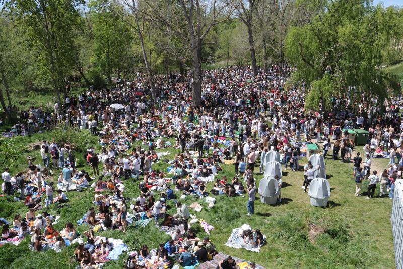 Lunes de Aguas masivo por el buen tiempo