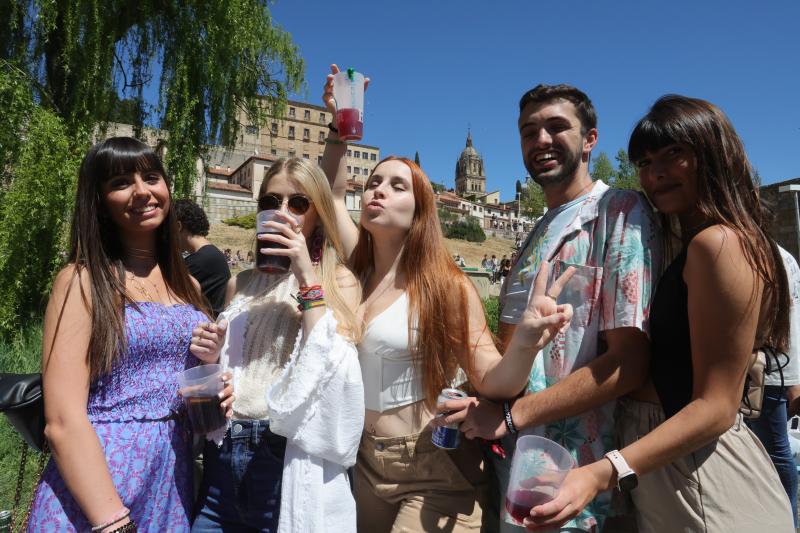 Lunes de Aguas masivo por el buen tiempo