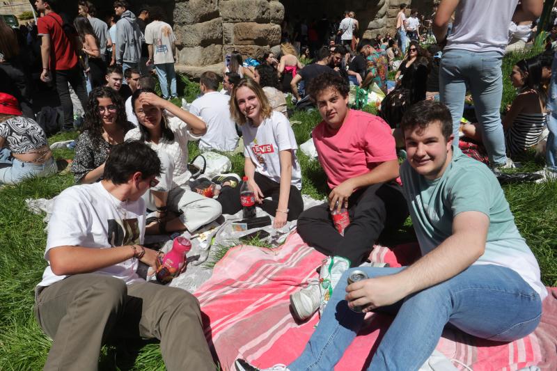 Lunes de Aguas masivo por el buen tiempo