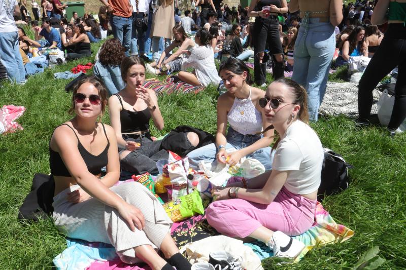 Lunes de Aguas masivo por el buen tiempo