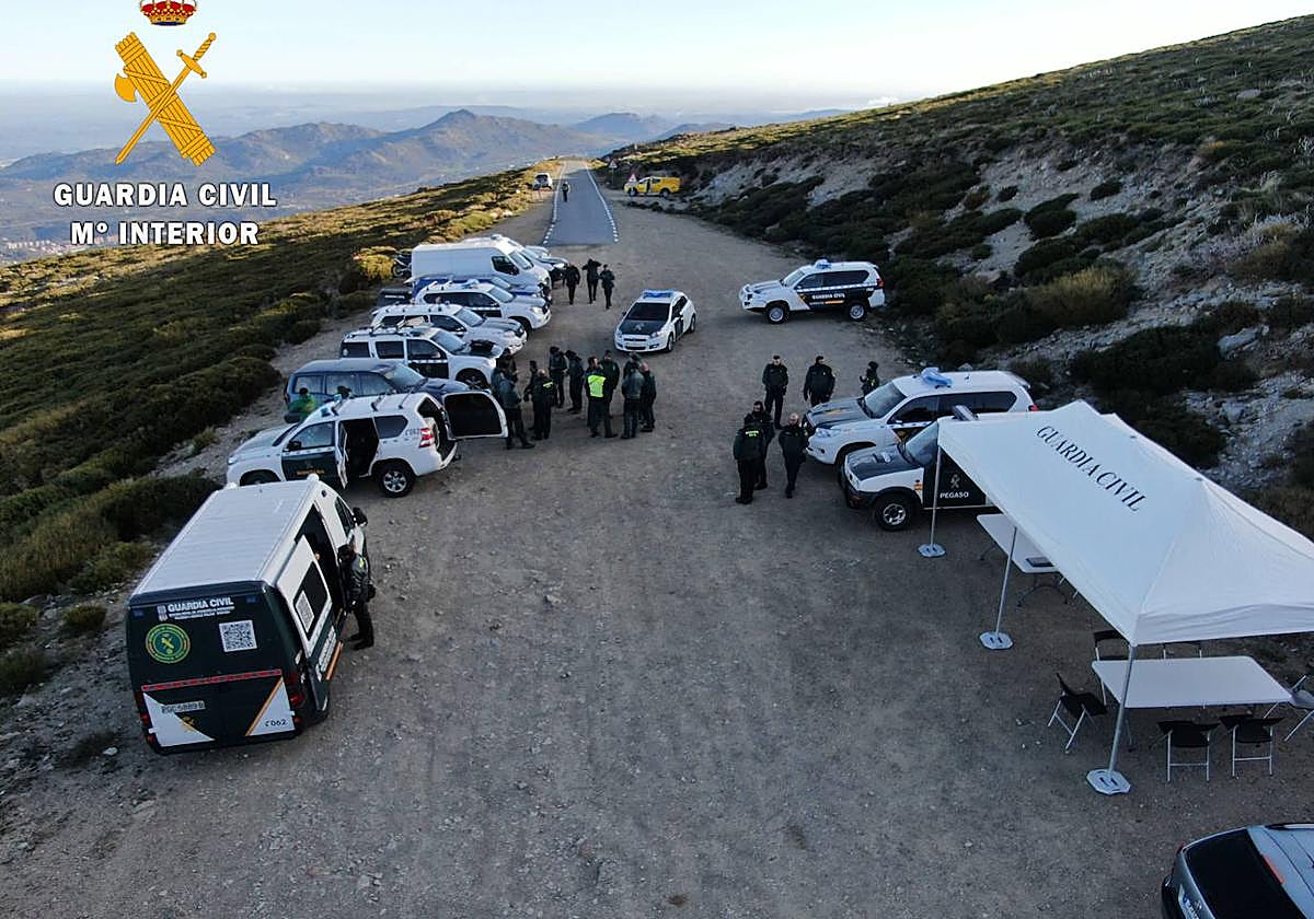 Las imágenes de drones, la nueva esperanza para encontrar al montañero desaparecido en Béjar