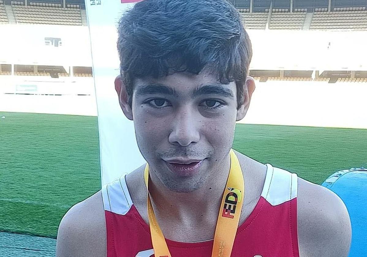 Dos platas para el salmantino Alberto Mangas en el Nacional