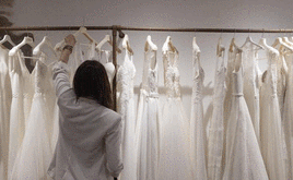 La venta de vestidos de novia de segunda mano ha aumentado exponencialmente.