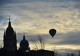 Un paseo en globo por Salamanca.