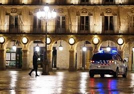 Imagen de archivo de un coche de la Policía Local de Salamanca.
