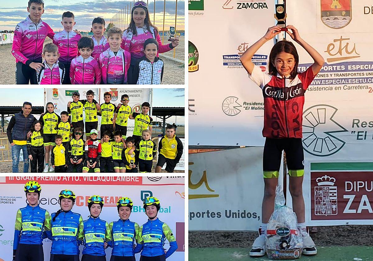 Notable fin de semana para las escuelas salmantinas de ciclismo