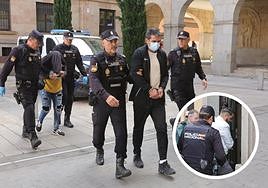 Llegada del 'Vinas' y su pareja y del 'Rafi'.