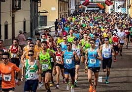 Javier Alves y Verónica Sánchez ganan la Media Maratón de Ciudad Rodrigo