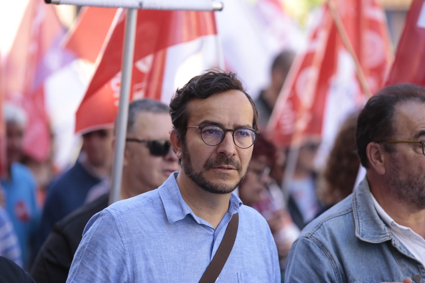 Marcha por el Día Internacional de los Trabajadores en Salamanca