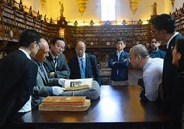 Visita de la delegación de la Universidad china de Guizhou.