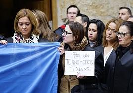 Imagen de archivo de una manifestación en Salamanca.