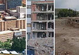 El Hospital Clínico de Salamanca desde su construcción hasta su total desaparición.