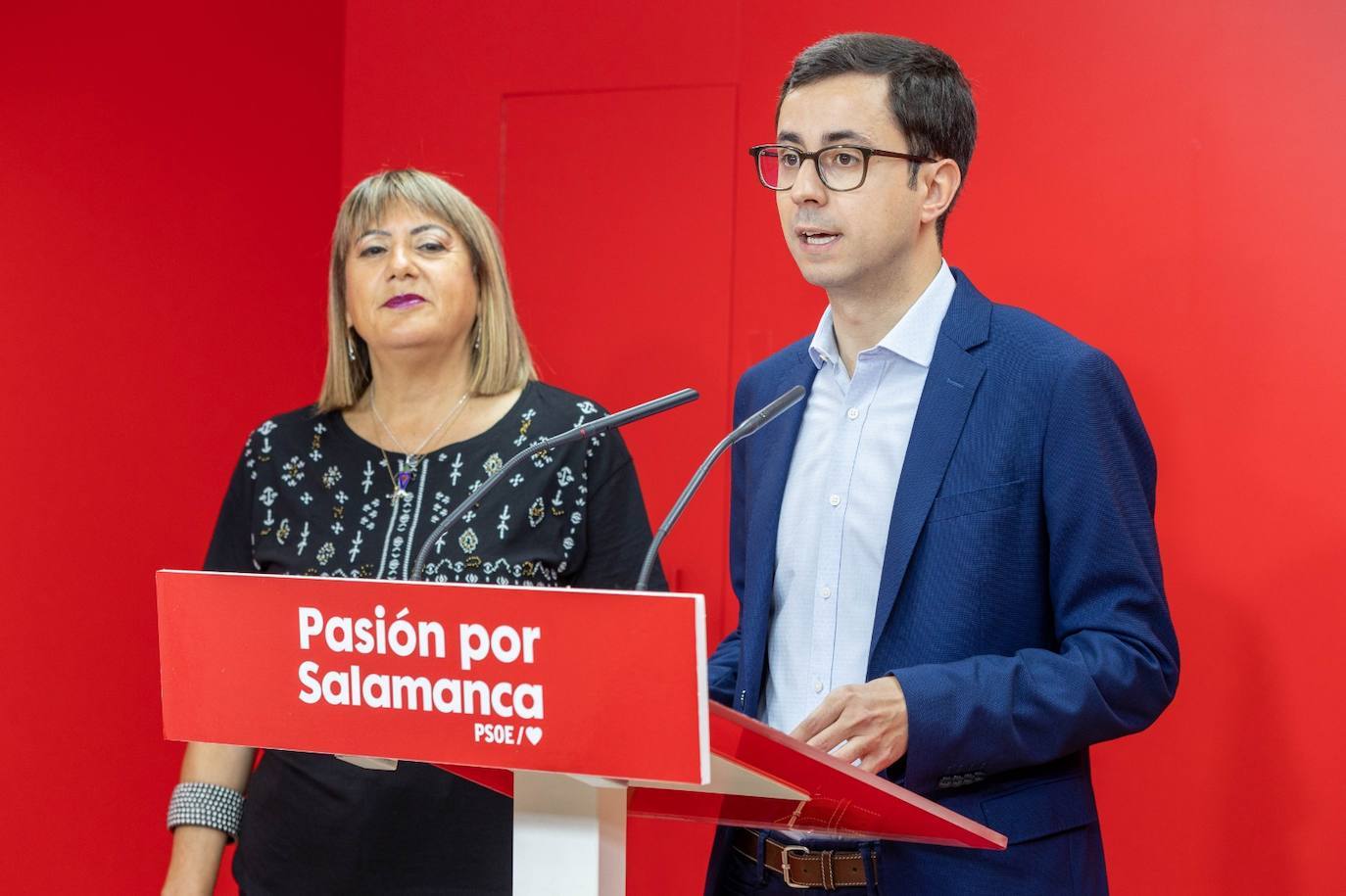 José Luis Mateos y María García.