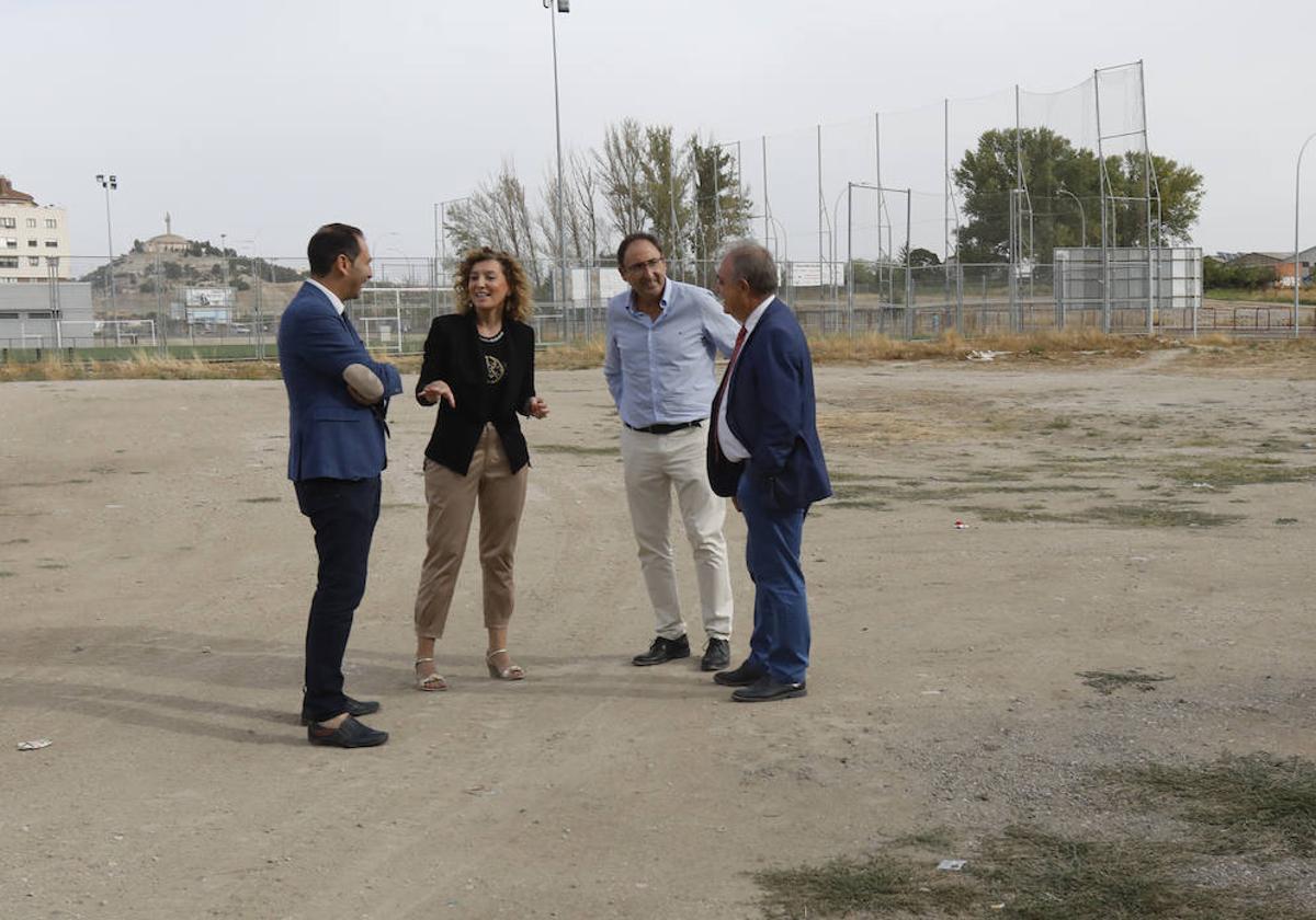 Presentación de un proyecto de construcción de viviendas de alquiler social en la Calle Los Fresnos, Palencia