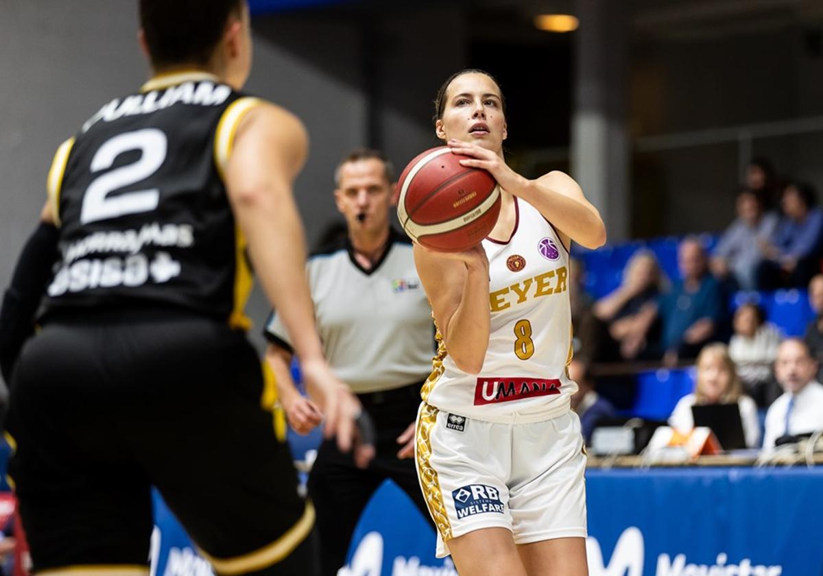 Antonia Delaere, con el Reyer Venezia.