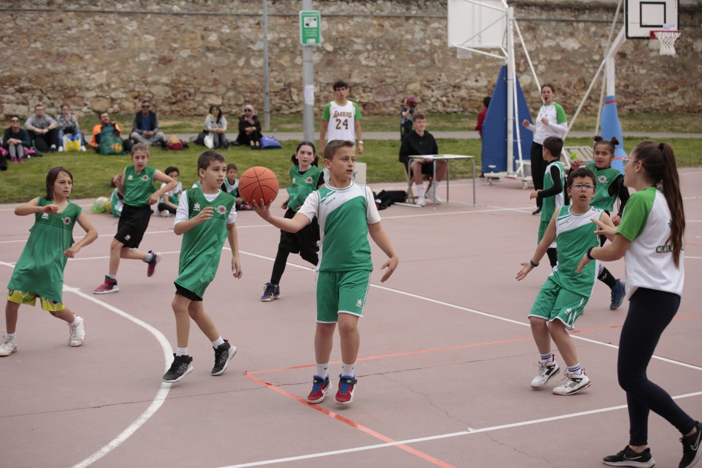 El Día del MiniBasket reúne a 800 chavales en Jesuitas