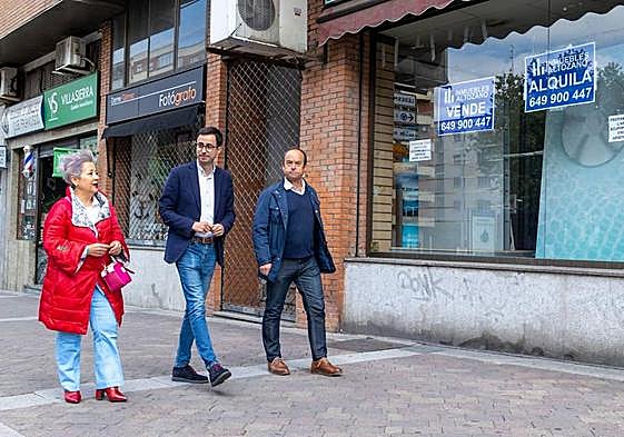 Gloria Guillén, José Luis Mateos y Jesús Herrero.