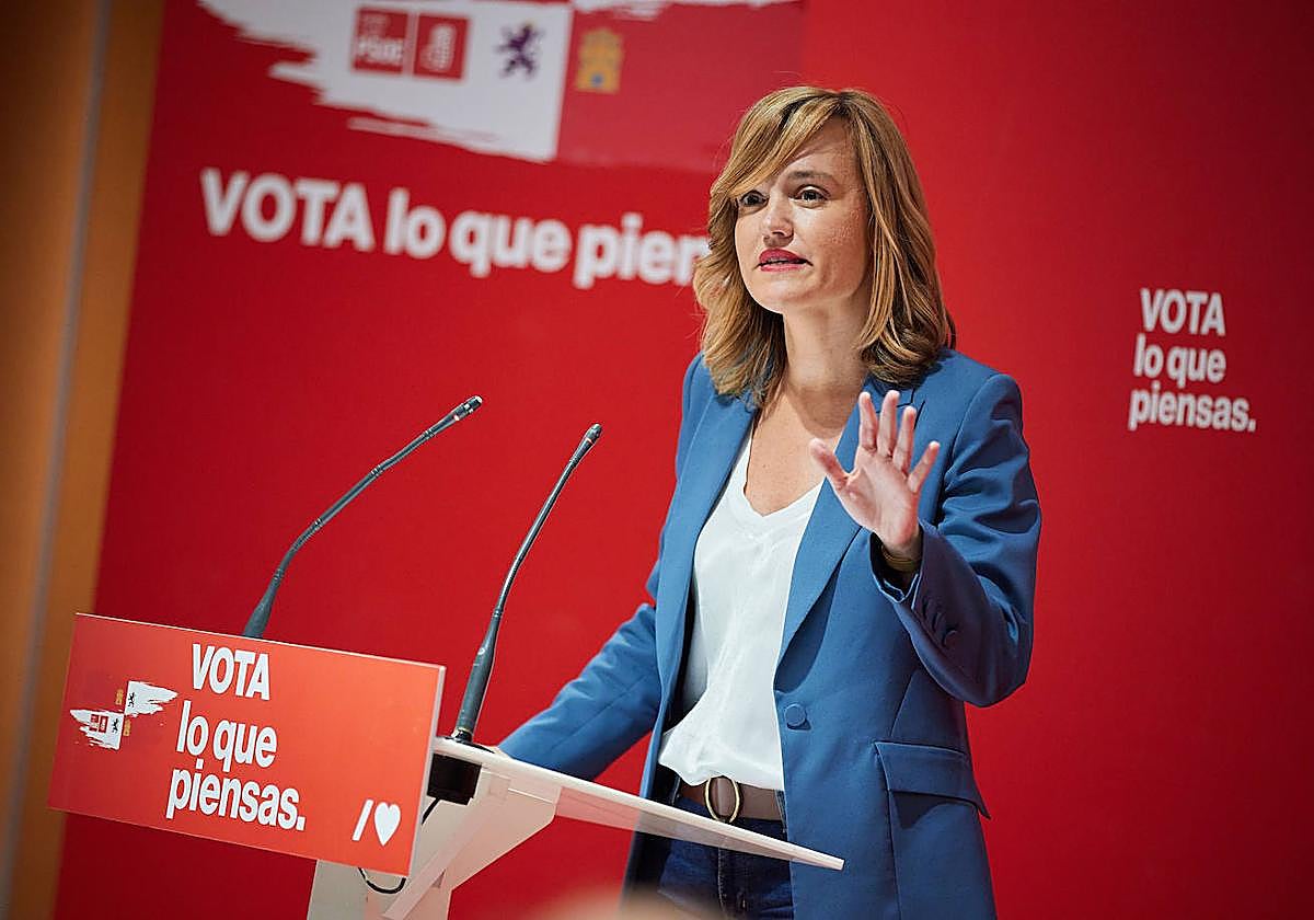 La ministra de Educación y Formación Profesional, Pilar Alegría