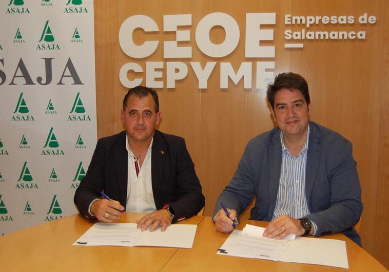 ASAJA se integra en CEOE CEPYME Salamanca