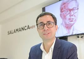 José Luis Mateos, durante la entrevista con Salamancahoy.