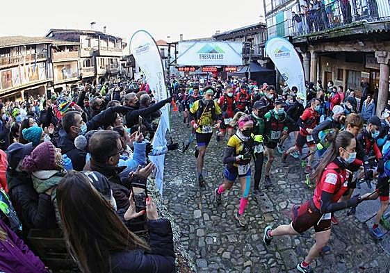 Salida de la última edición de la Tres Valles.