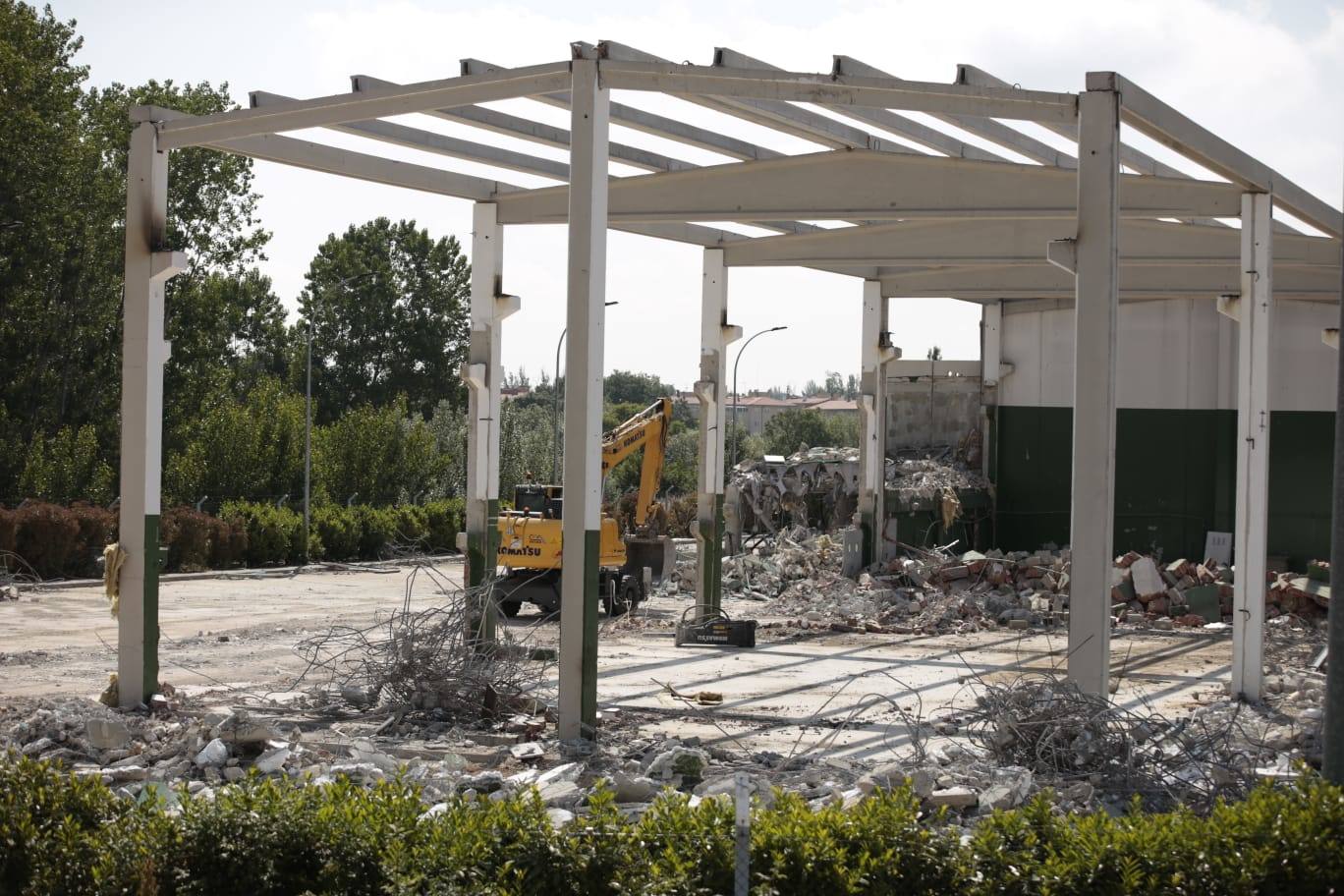 El polémico parque de maquinaria junto al Tormes ya es historia