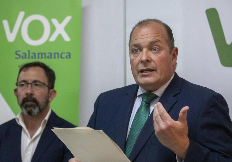 Vox critica con dureza a los grandes partidos de Salamanca