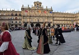 Imagen de archivo de la celebración del Siglo de Oro en Salamanca.
