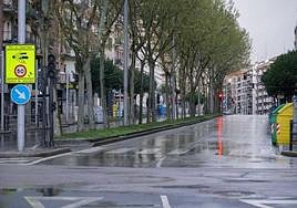 Imagen de archivo de la avenida Portugal de Salamanca.