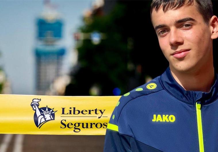 El atleta salmantino Diego Ruiz ficha por el Liberty Seguros de Promesas Paralímpicas