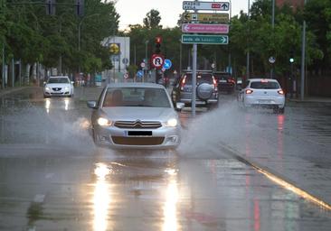 Llueve más en una hora que en los meses de febrero y abril completos