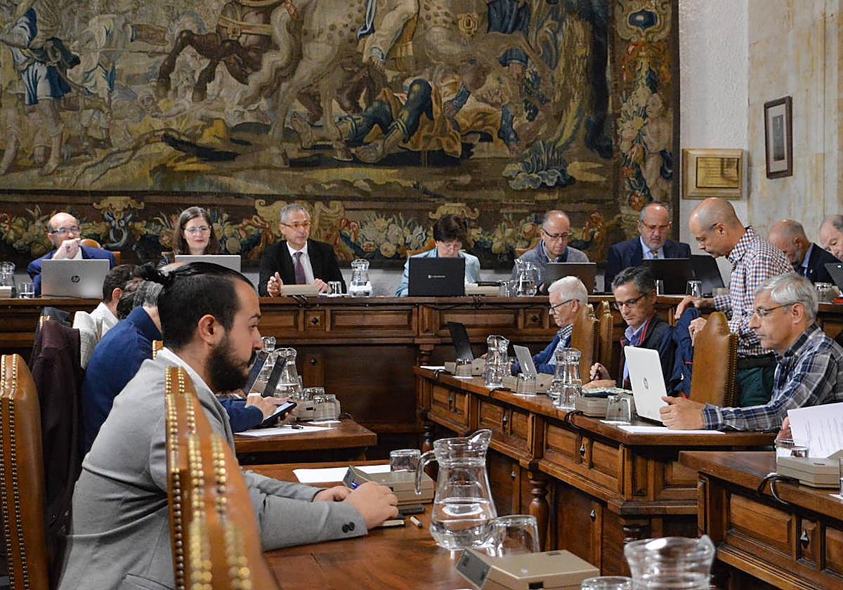 Imagen del Consejo de Gobierno de la Usal.